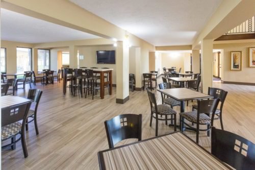 Daytona beach best western breakfast area