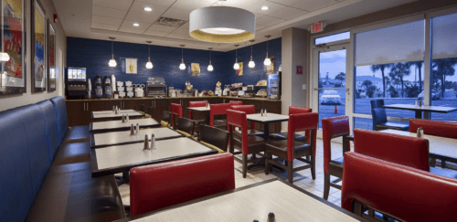Best Western Plus Daytona Inn Seabreeze Oceanfront breakfast time