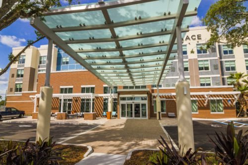 Entrance Melboune Florida Hyatt Place Hotel
