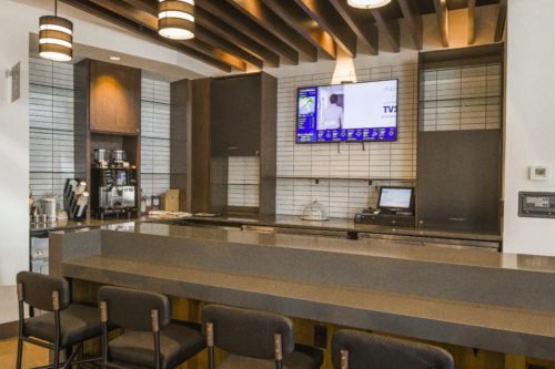 Hyatt Place Melbourne Florida Hotel breakfast sitting area