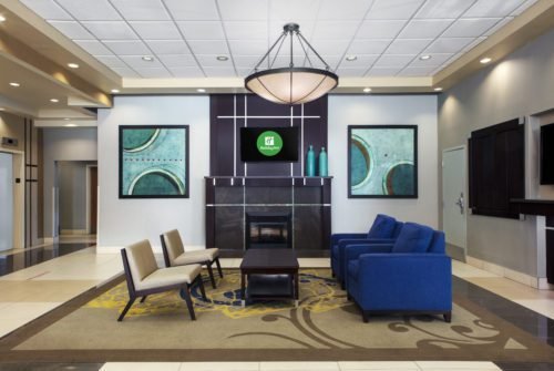 Holiday Inn Binghamton new lobby entrance