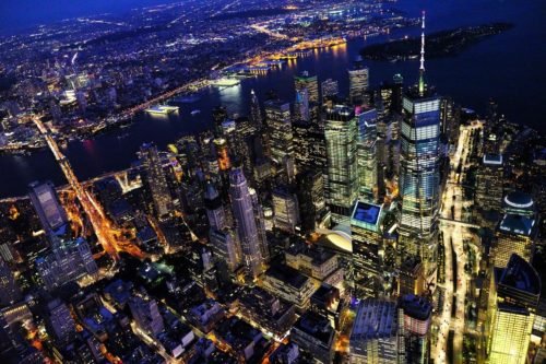 new york areial view