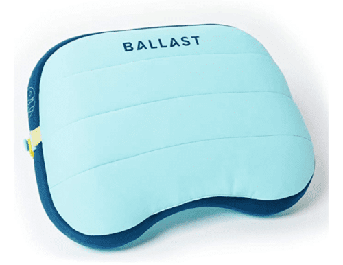 4.5-star rating on Amazon ballast pillow for the beach