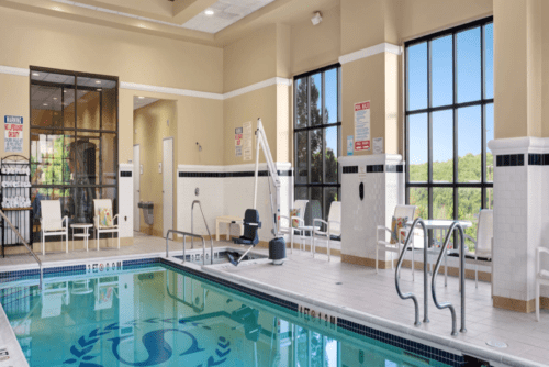 Sheraton BWI pool area