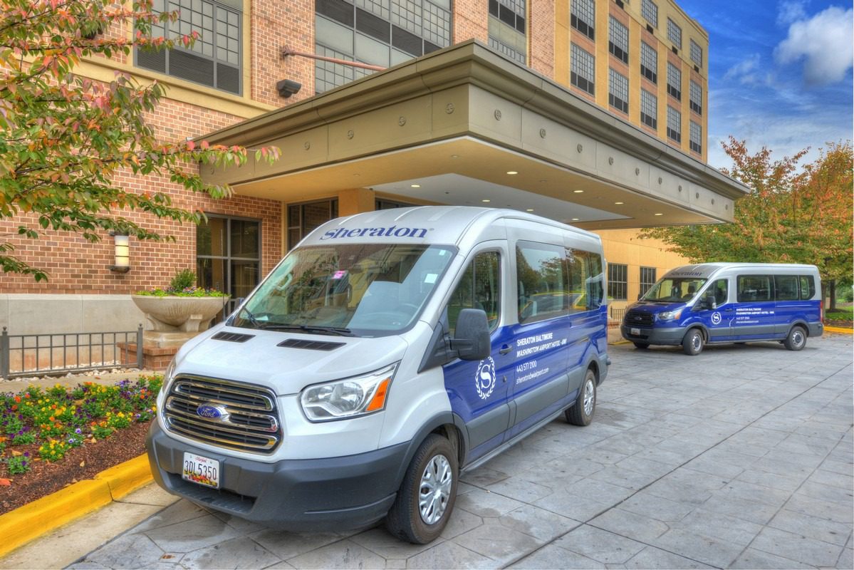 Hotel near the BWI airport with a free shuttle