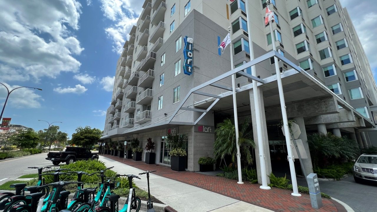 Aloft hotel in Sarasota Florida