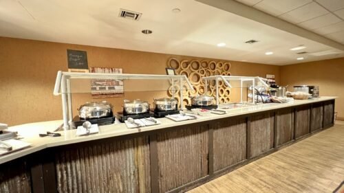 Holiday Inn Hotel Near Blue Ridge Parkway breakfast area