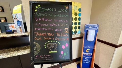 Comfort inn st petersburg florida awards