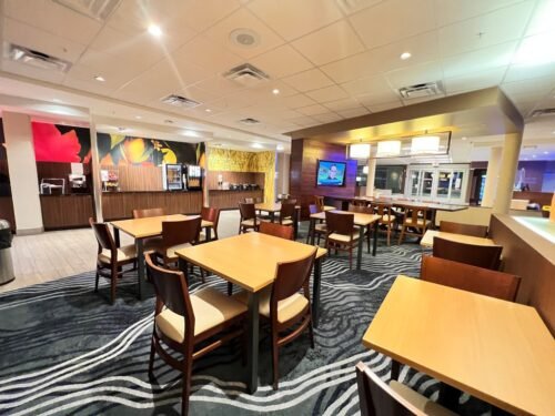 Fairfield Inn & Suites St. Petersburg breakfast area