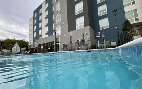 townplace suites by orlando aiport pool area
