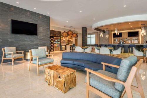Cambria Hotel in Fort Lauderdale Beach Lobby Area