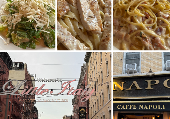 Caffe Napoli in Little Italy, New York: A Culinary Gem