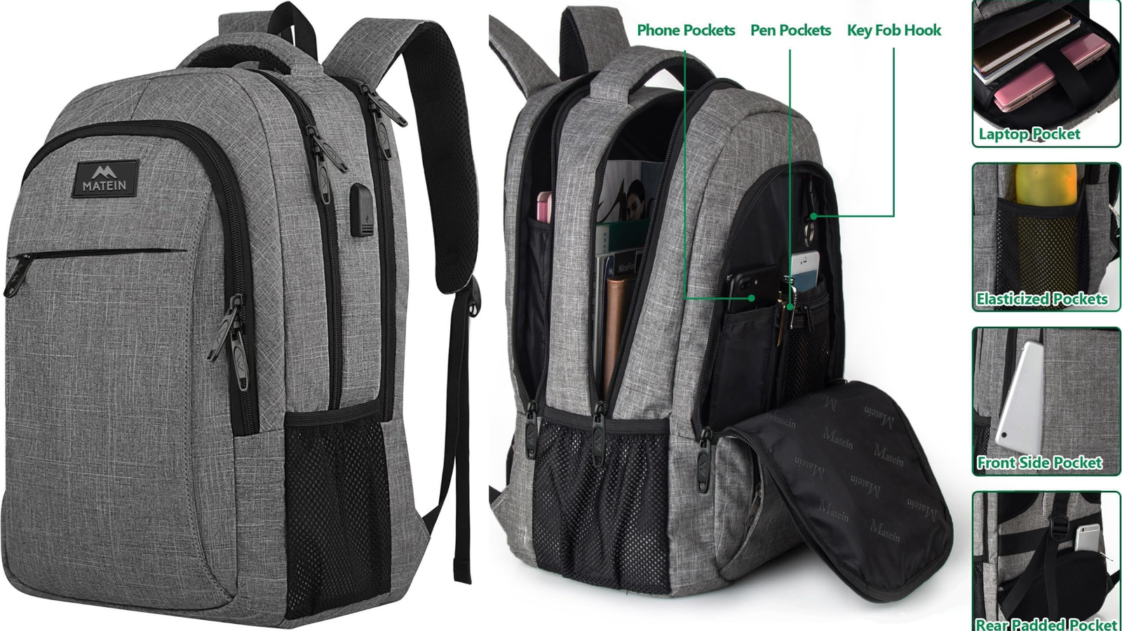 Smart, Stylish, and Secure: Why the MATEIN Travel Laptop Backpack Is a Must-Have for Work and Travel