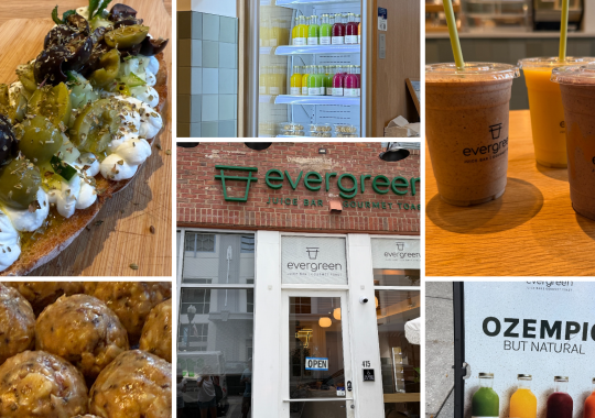 Evergreen Juice Bar & Toast in Orlando Florida Review