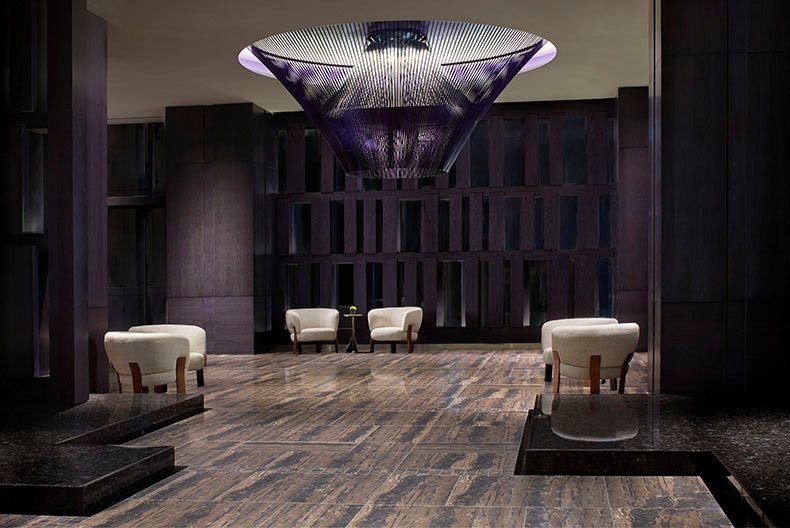 JW Marriott Hotel Tokyo Opens Above Takanawa Gateway City — A Tranquil Retreat in the Skies 2 JW Marriott Hotel Tokyo Lobby Area