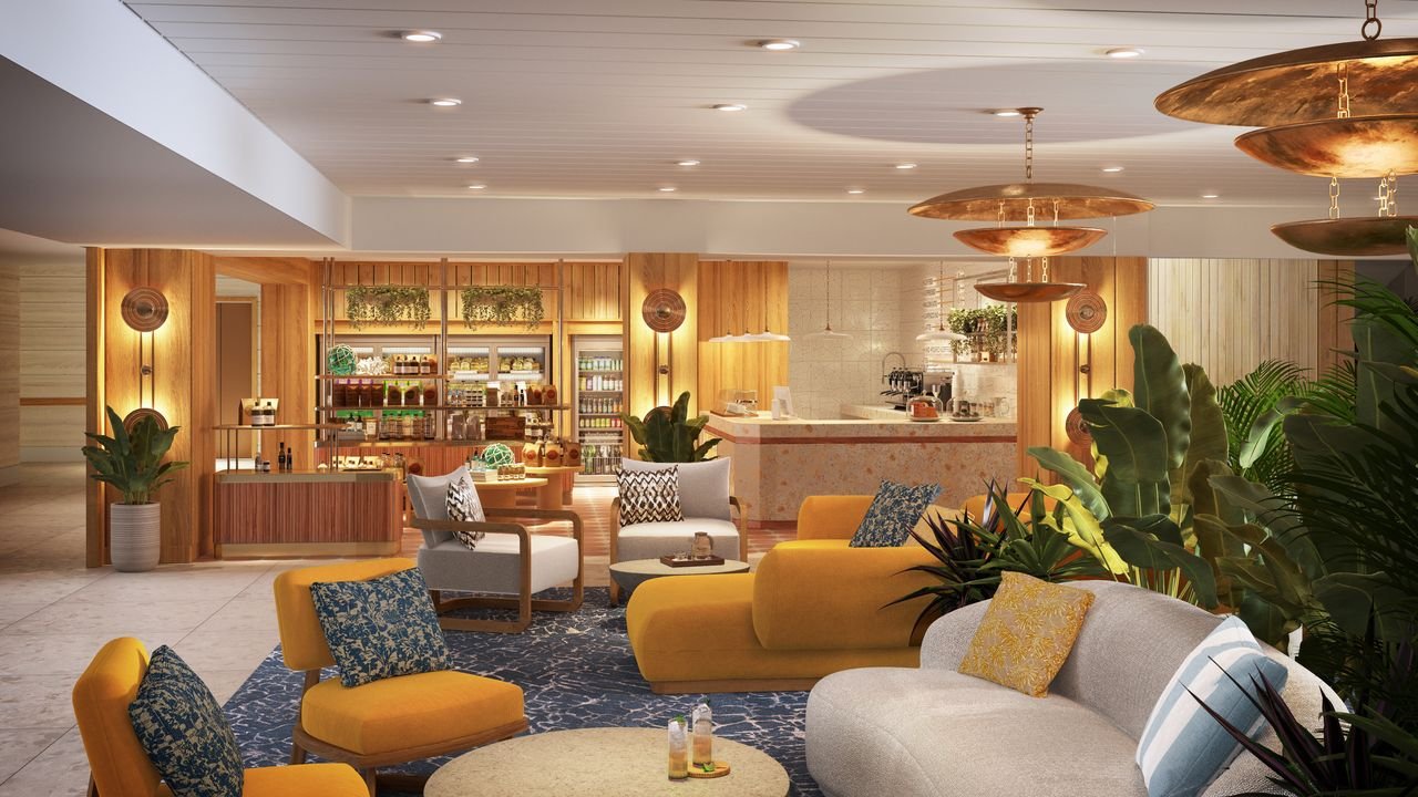 Introducing The Sunny: A New Era of Coastal Luxury in Sunny Isles Beach, Florida 1 The Sunny Lobby