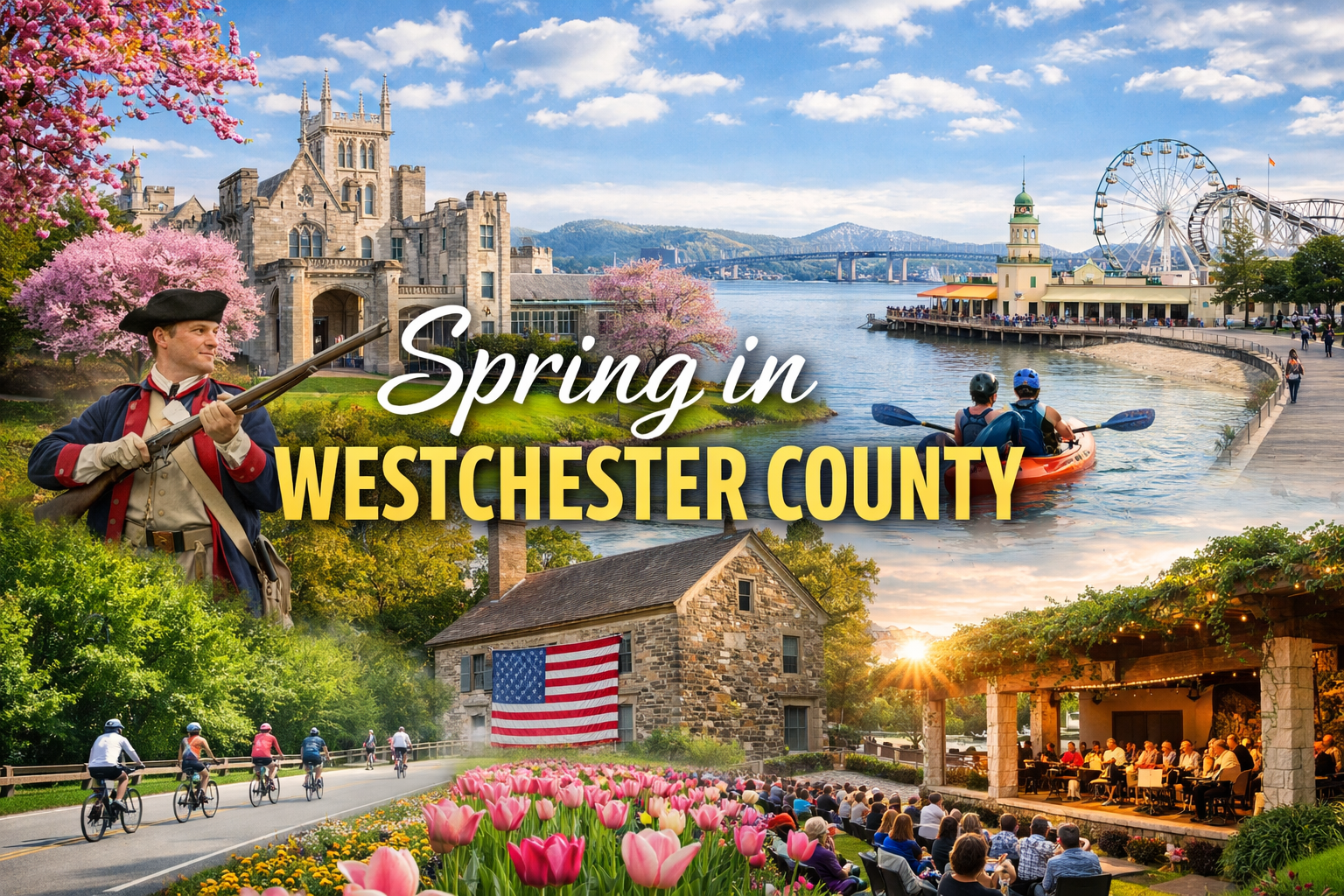 Spring in Westchester County: Hudson Valley Blooms, History Comes Alive & Events You Can’t Miss 1 Westchester County Spring 2026