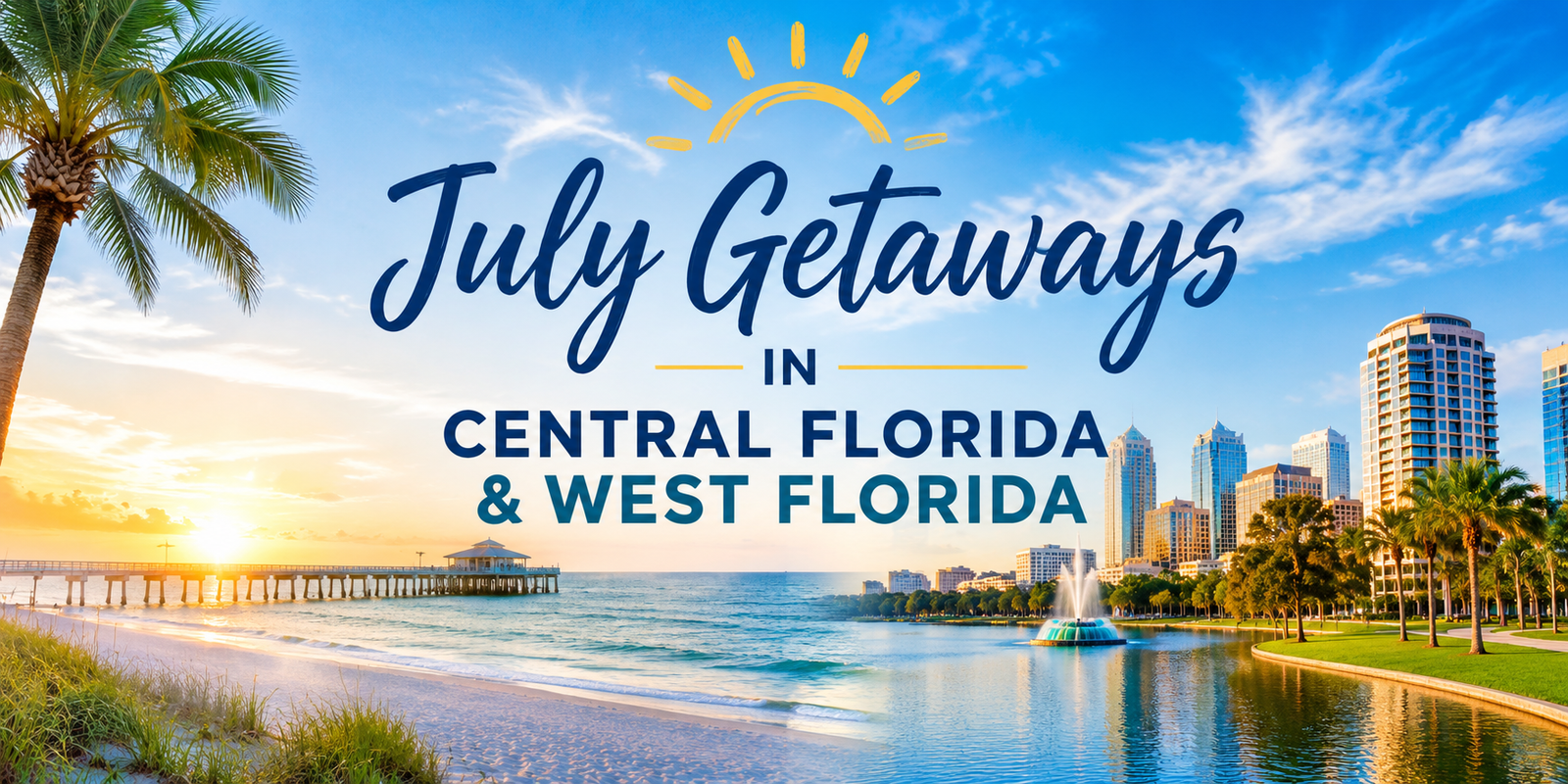 July Getaways in Central & West Florida: Stay at These Exceptional Hotels 1 Florida Hotels for July Vacation