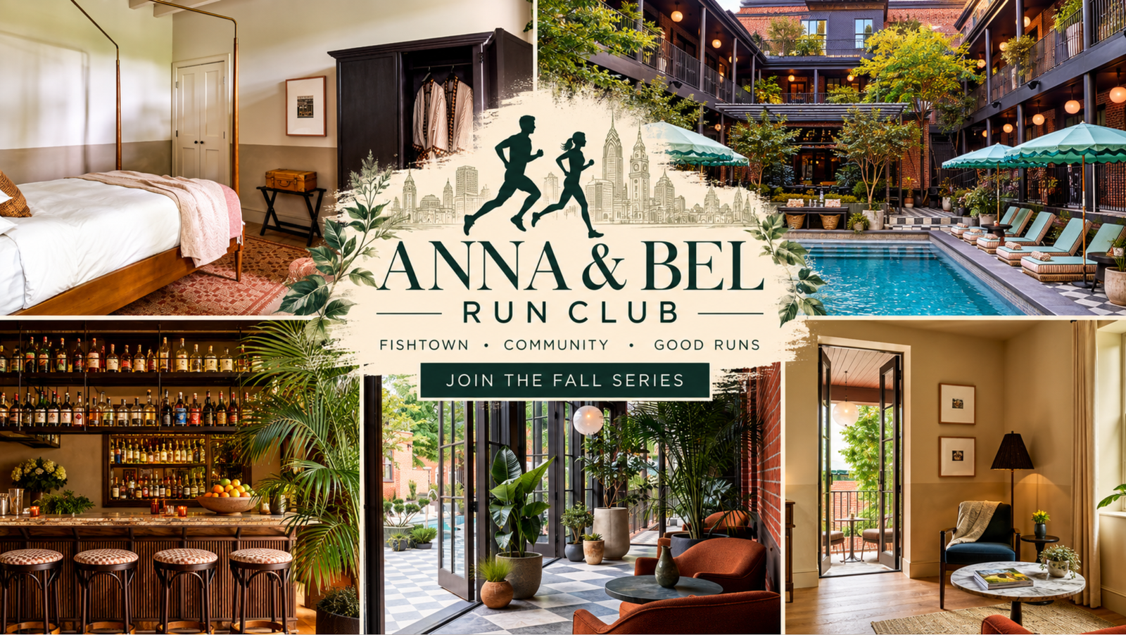 Hotel Anna & Bel Launches Fishtown Run Club Ahead of Philadelphia Marathon 1 Hotel Anna & Bel Launches Fishtown Run Club Ahead of Philadelphia Marathon